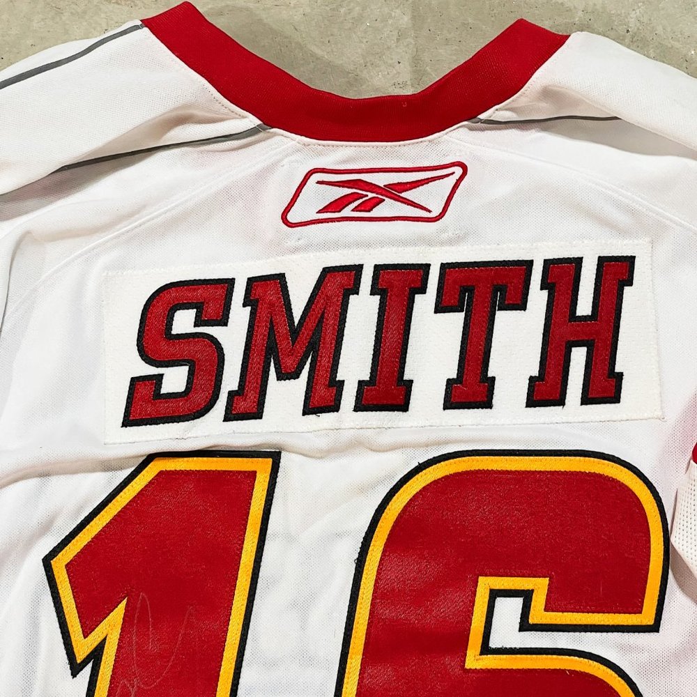 Signed Reebok Calgary Flames 2008 Superskills Danone - Mark Smith Jersey #16 - Picture 8 of 16